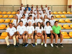 I partecipanti al corso minibasket di Randazzo (FIP Sicilia)