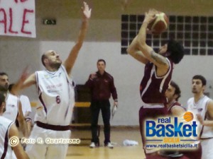 Matías Degregori con la maglia di Trapani (foto R. Quartarone)