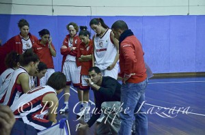 Salvo Coppa al time out con la Rainbow Catania