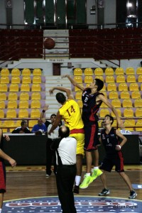 Il salto a due di Barcellona-Gravina (foto Luca Puglisi)