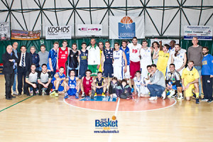 Tutti i partecipanti all'All-Star Game 2013 (foto Pino Paliaga)