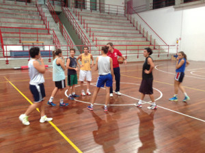 La Lazùr in allenamento al PalaGalermo