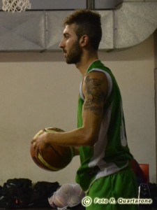 Fulvio Gambino con la maglia del PGS Sales (foto R. Quartarone)