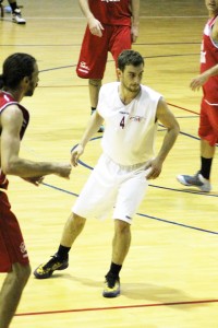 Pietro Marzo durante la gara-2 in semifinale play-off DNC (foto Valentino Criscione)