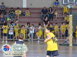 La festa minibasket del PalaJungo, a inizio giugno (foto R. Quartarone)