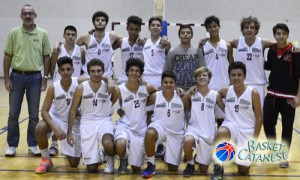 La formazione U17/Ecc. del Basket Acireale