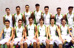 La squadra Under-17 della Mens Sana Mascalucia