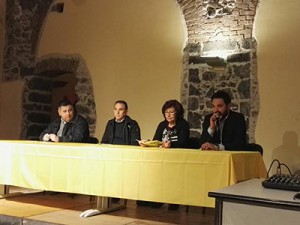 I relatori della presentazione