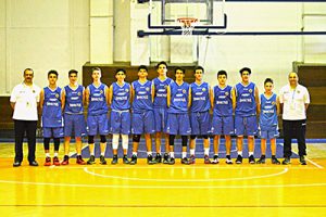 La formazione dell’Invictus Palagonia campionessa Under-16 ai PGSI: il vice allenatore Luca Lo Castro, Ferdinando Arcidiacono, Edoardo Elefante, Emanuele Baldelli, Luigi Cuius, Samuel Gallitto, Elia Cantarella, Gianluca Monastra, Sergio De Ceglia, Roberto Barbagallo, Ferdinando Naso, Federico Cuius, l’allenatore Ivan Cuius.