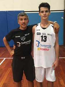 Coach Thomas Minati e Mattia Musumeci