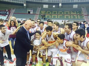 La formazione trapanese che ha vinto l'Under-14 regionale lo scorso anno