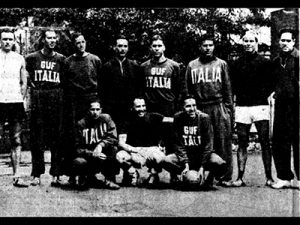 La Nazionale italiana medaglia d'argento agli Europei 1937